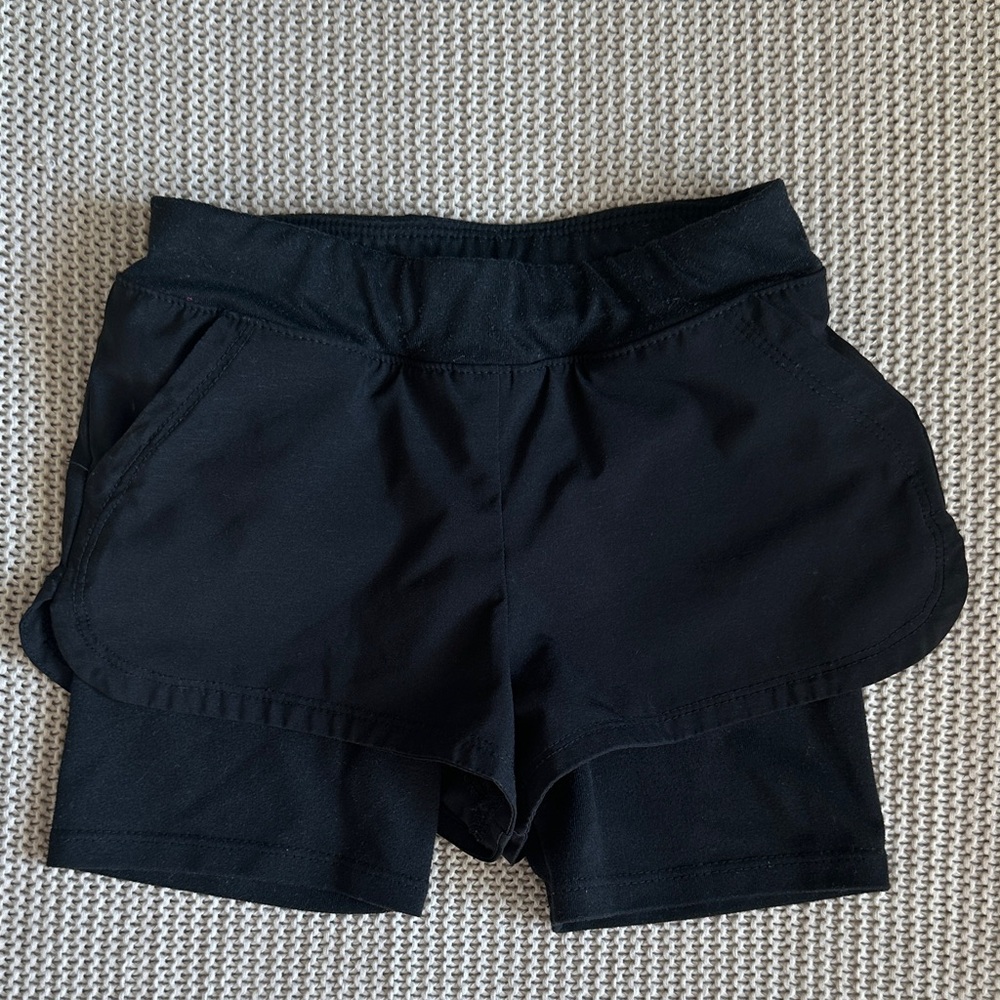 Cat & Jack Kids' Black Athletic Shorts